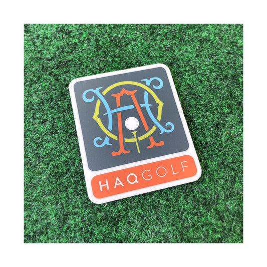 HAQ Monogram Sticker